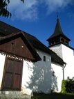 Staroveký evanjelický kostol postavený v gotickom slohu v obci Kyjatice